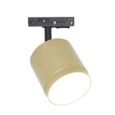 TRECKAY TRECHNICAL TR088-1-GX53-MG, 1x15W, 8.2x8.2x14.8 cm, GX53, Black and matte gold.