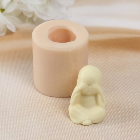 Silicone Mold "Little Buddha 3" 2.5x3x4 cm
