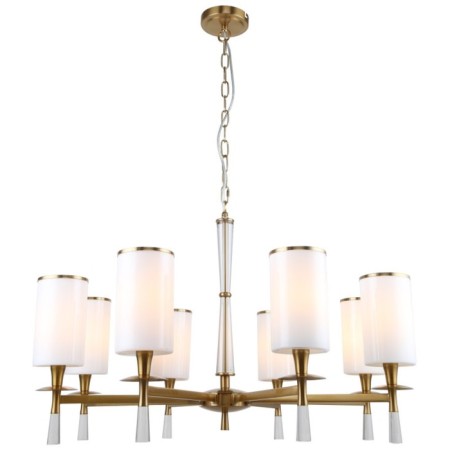 Suspended chandelier Leader 8x14 40w, size 80x80x64-99.5 cm, bronze color