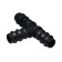 T-shaped tee, for a hose 1/2 "(12 mm), plastic