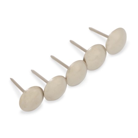 Tundra nails, decorative, 10x18.5 mm, chrome, 50 pcs-12