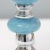 Table lamp "turquoise" 1x40W E27 220V Blue 21x21x39 cm Risalux
