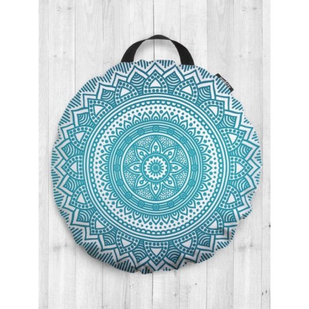 Siddle Pill "Blue Mandala", Decorative, D = 52 cm