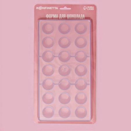 Konfinetta Chocolate Form "Confetti", 27.5 × 13.5 cm, 21 cells-5