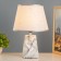 Dinara table lamp E27 40W gray 22x22x32cm Risalux