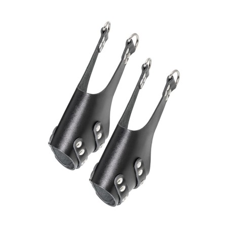 Suspension Pecado BDSM, "rude" with eyelets, genuine leather, black-5