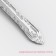 Tree of the dining room "Sonya", length 18 cm, thickness 1.2 mm, silver color