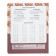 Notebook of 12 sheets in the Grimace cage, cover coated cardboard, VD-LK, MIX