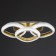 Chandelier with PDU 1141/3 LED+backlight 72W 3000K-6000K Dimmer gold 54x25x13 cm Bayerluux