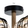 Maintenance chandelier 5he27 40w Black 43x14x21cm Bayerlux