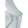 Plastic stool Luis plastic/transparent 54x54x92 cm