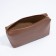 Magnet bag bag, lightning cosmetic bag, brown color