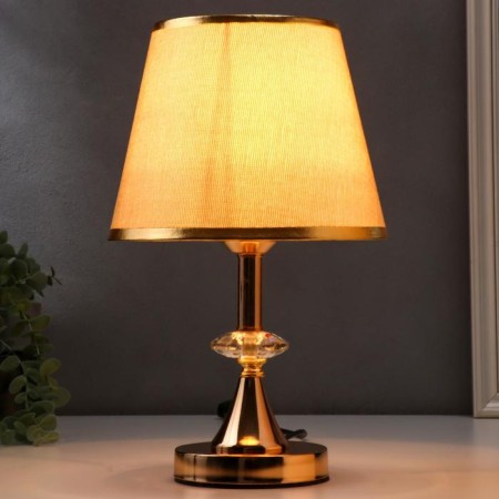 Table lamp "Seville" 1x40W E27 gold 21x21x36 cm.-1