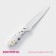 Knot Comeland Sparkle Dolyana Kitchen, blade 12.5 cm, white color