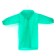 Children's raincoat with reflective elements, green color (120-160 cm)