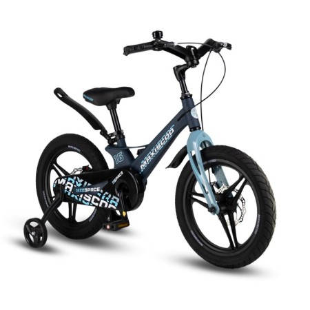 Bicycle 16 ’’ maxiscoo Space Deluxe, color matte ultramarin-1