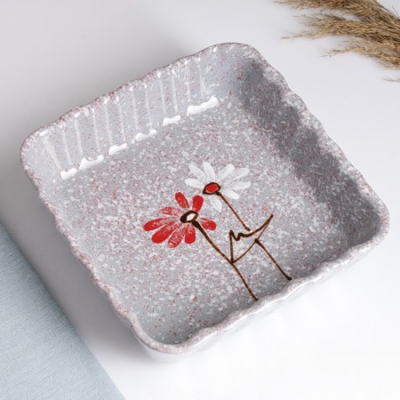 Baking capacity "Square wave" 1.5l / 6.5x23x23cm, duet-2