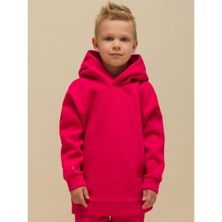 Children's sweatshirt, height 104 cm, fuchsia color