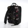A backpack - a bag, Erich Krause, a wallet from textiles, artificial leather, black color
