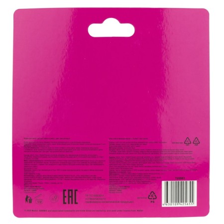 Hair powder Barbie BMR1959, in a set with a sponge, purple color-3