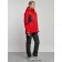 Ski costume female winter, size 50, red color