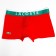 Panties boxers are male, color red mix, size 48