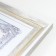 Photo frame Plastic format A4 "Norway" gray, white stroke 36.6x28 cm