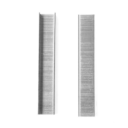 Furniture staple staples, hardened, type 53, 10 mm, 1000 pcs-2