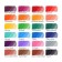 Pencils 24 colors Brauberg Black Wood, three -sided, 3 mm diameter, black tree