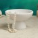 Kashpo - stand "Christopher", 13x13x8cm, white