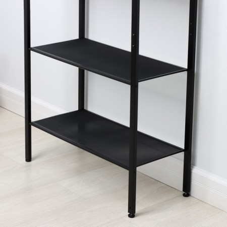 Toronto 24 rack, 67 × 30 × 114 cm, black color-3