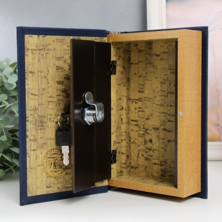 Safe tree Book Leather "Philosophy of Success" 21x13x5 cm-3