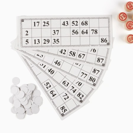 Lotto Russian, wooden, board game "My family", with barrels-2
