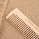 Comb - comb, 12 × 3.5 cm, packing 25 pcs, color "Light wood"