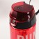 Plastic water bottle "in sports", 750 ml, red color
