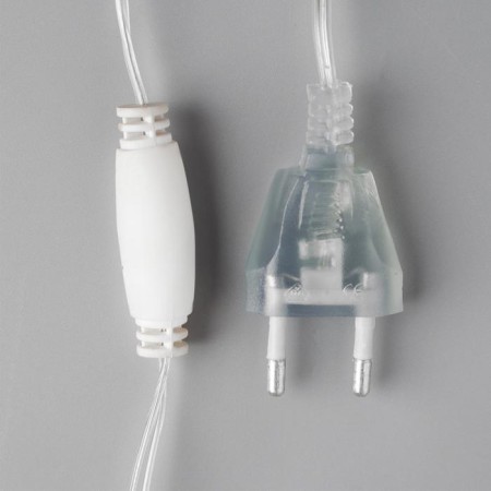 LED figure "Silver stars" 20, 25, 30 cm, metal, 220 V, glow warm white-3