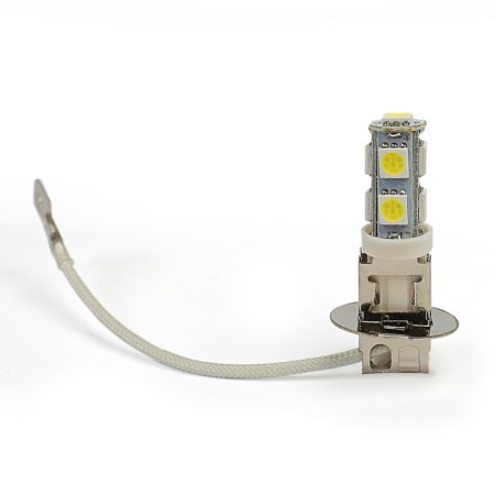 LED lamp KS, H3, 9 SMD 5050 diodes, 12 V, white