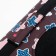 Animal bar bag "Star", size m, 40 x 21 x 27 cm, burgundy
