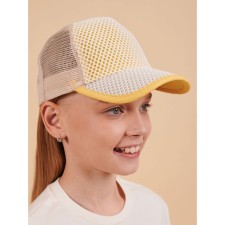 Chipling cap, size 53-54, yellow color