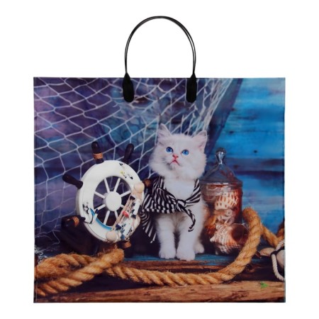Package "Cat", polyethylene with a plastic pen, 38x34 cm, 90 μm