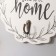 Decorative wood hooks "It is good to be at home. Balt and eucalyptus" 23.5x23.5 cm