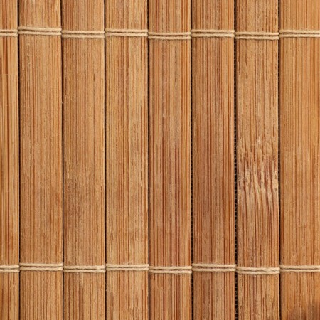Storage basket, square, with handles, folding, 30 × 30 × 50 cm, bamboo-4