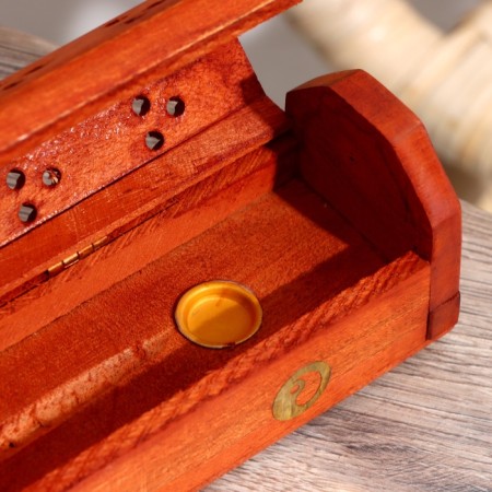 Box for incense "yin-yang" tree kikar 30 cm-2
