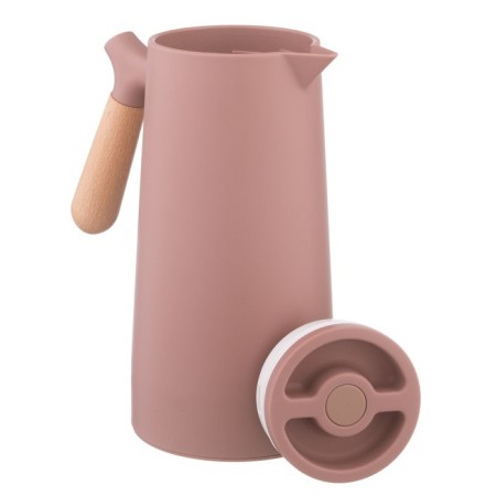 Thermos-coffeery 1 l, retains heat 24 hours, 24.5 x 12.5 cm, pink-1