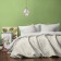 Bedspread with pillowcases "Tina", size 160x230 cm, white color