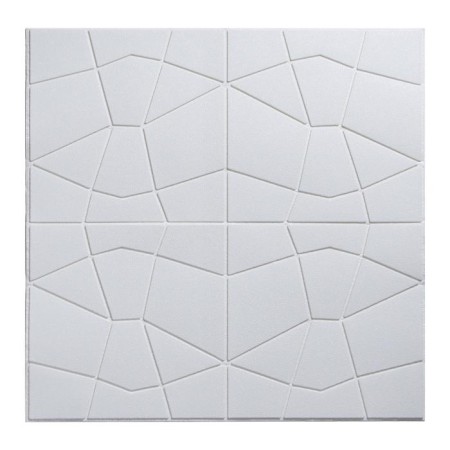 Self -adhesive PVC panel "White web" 70*70cm