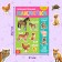 Stickers reusable "Mom and kids", A4 format