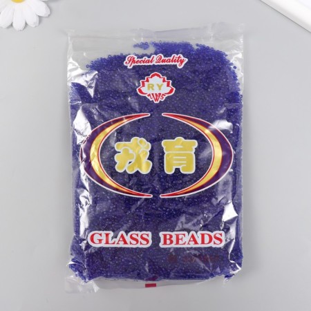 Glass beads 12/0 "Indigo" transparent 450 gr-2