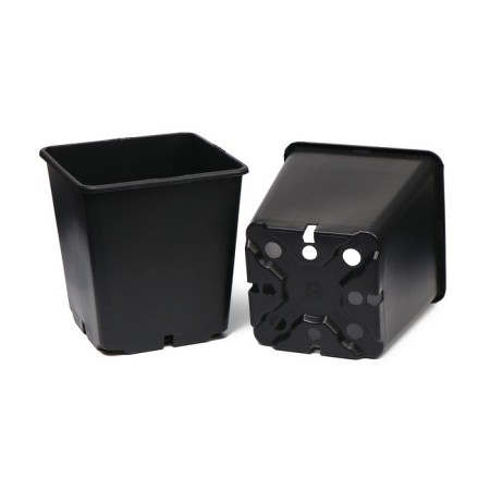 Pot for seedlings, 11 l, d = 25 cm, h = 26 cm, black-4