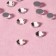 Rhinestones “circle”, glass, d = 2.8 mm, 100 pcs, silver color